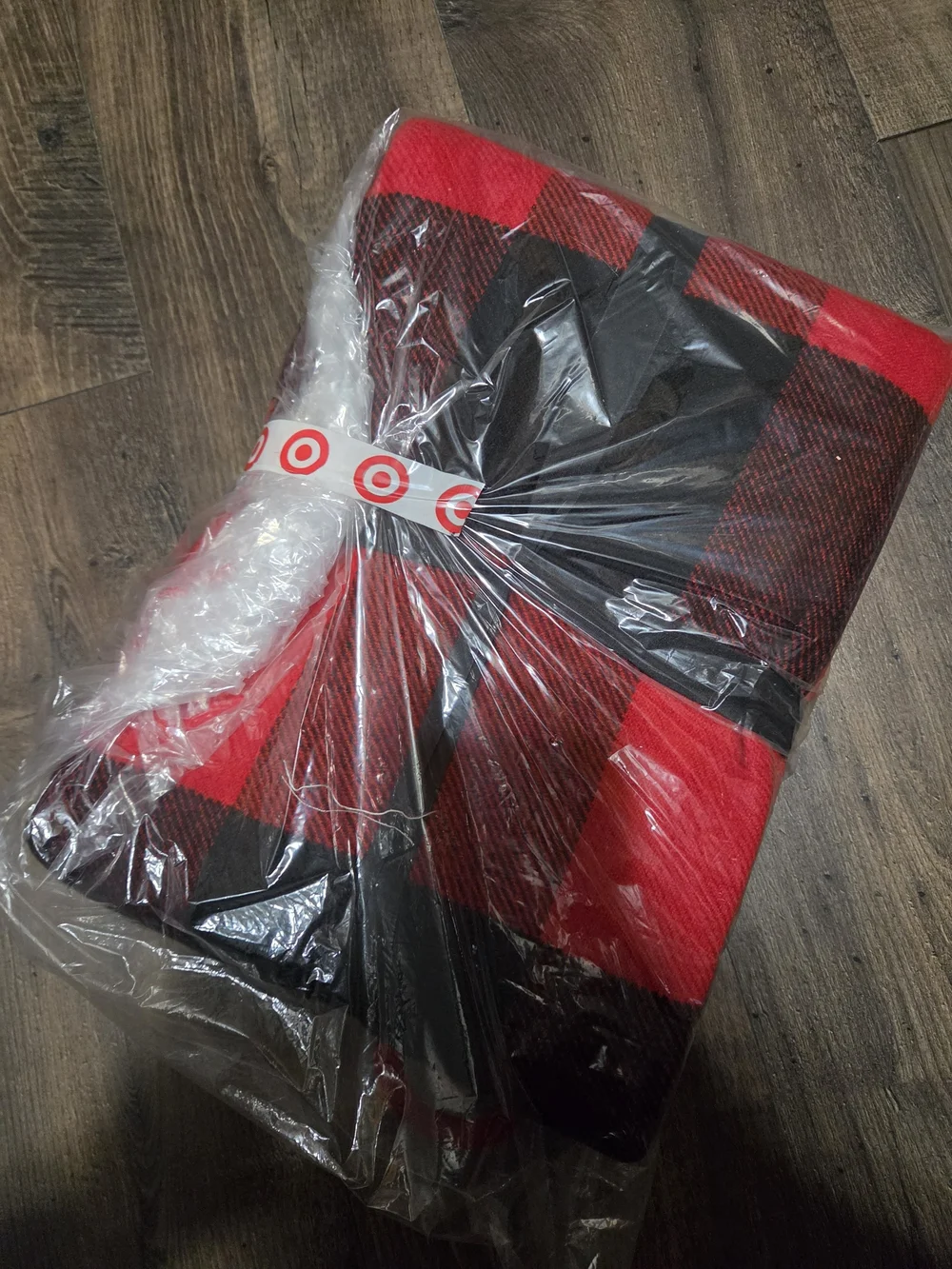 Target Red and Black Buffalo Check Throw Blanket